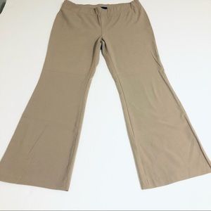 Maternity Beige Bootcut Slacks Pants Size Large